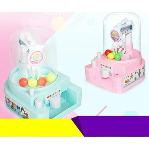 Childrens Doll Grabbing Machine Clip Doll Machine Girl Heart Home Entertainment Machine Small Ball Grabbing Machine Mini Grab