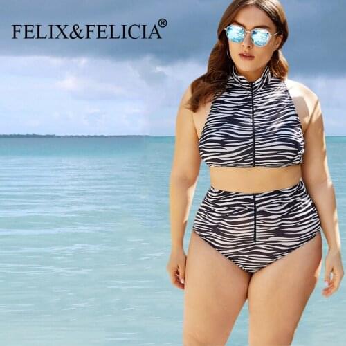 FELIX&FELICIA Large Two-piece Swimwear