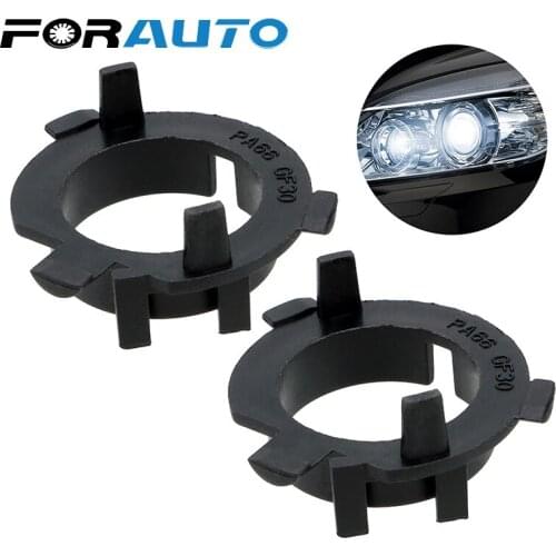 FORAUTO 2PCS LED Headlight Clip Retainer Sockets Adapter for KIA K4 K5 Sorento Hyundai Veloster Santa Fe