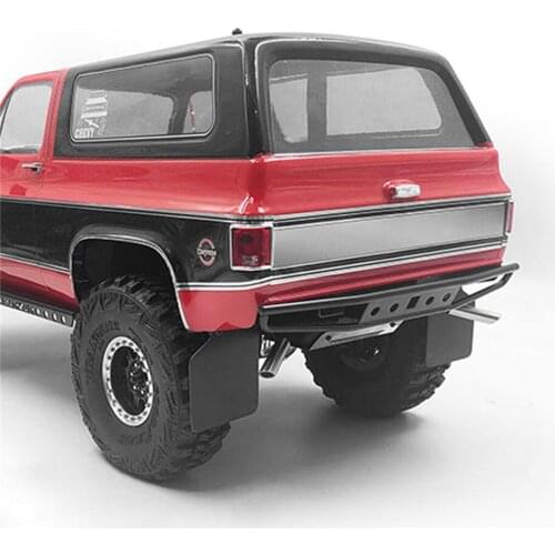 Metal Rear Bumper Protective Guard for Traxxas TRX-4 BLAZER K5 RC Car Modification Parts