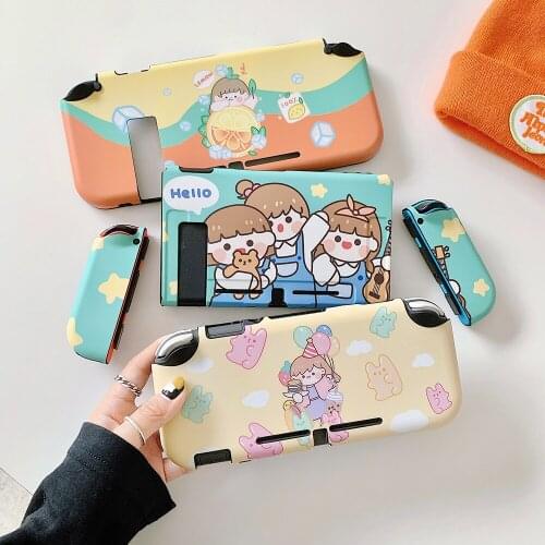 Birthday Cute Baby Girl Friend Shockproof Switch Game Protective Case For Nintendo Switch And Lite Cover