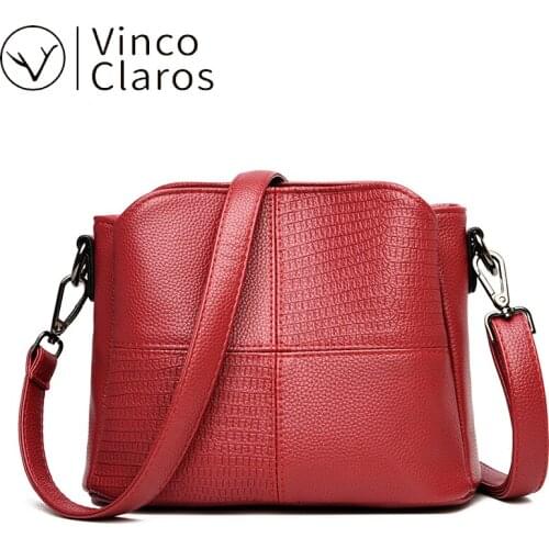 Fashion Women Bag Leather Casual Shoulder Bag Crossbody Bags for Women 2020 New Luxury Handbags Purses Designer Bags Brand Trend