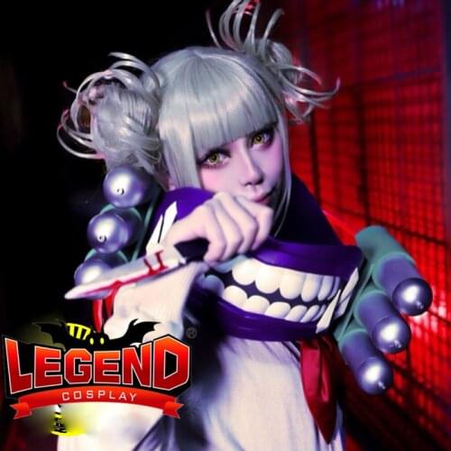 Anime My Hero Academia Boku no Hero Akademia Himiko Toga cosplay costume outift adult costume