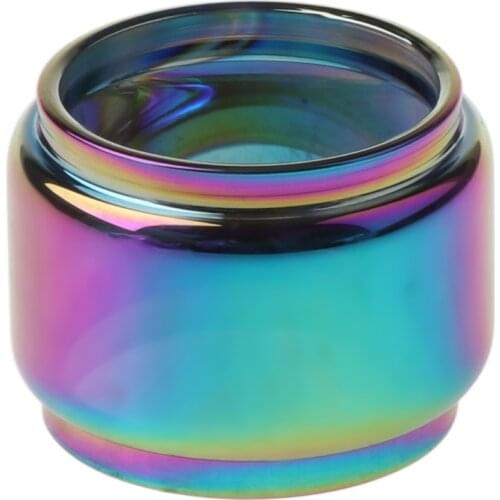 Fatboy Expansion Glass Tube Rainbow Color Glass Tank Replacement for Zeus X RTA Tank Accessories Kit