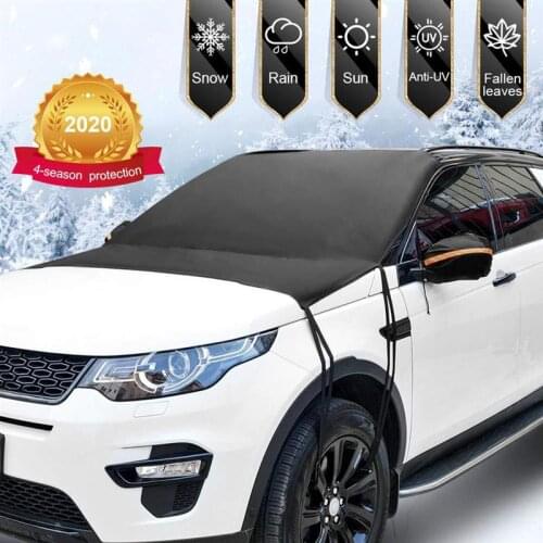 Winter Car Snow Shield Car Windshield Snow Cover Sun Shade Waterproof Protector Anti Snow Car Front Windscreen Cover