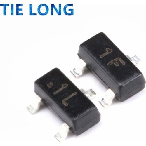 100pcs/lot BC847B 1F BC847C 1G SOT-23 BC847 In Stock