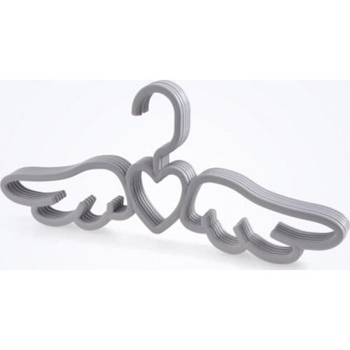 100 PCS new flying angel plastic hangers lovely tie hangers love scarves underwear hangers