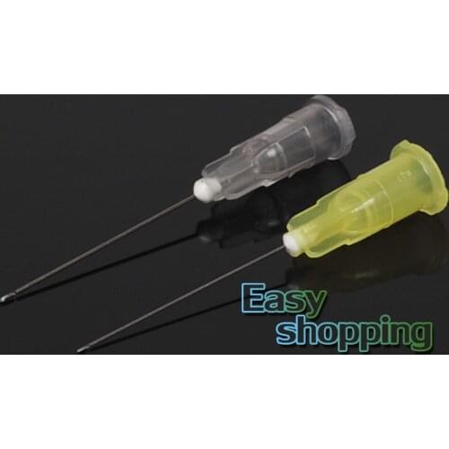 100PCs Dental Product Endo Irrigation needle tip 30GA And 27GA End-Closed Side Hole Endo Syringes