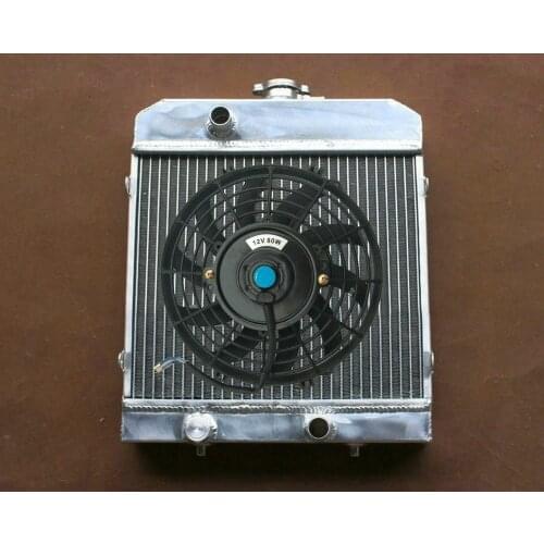 Aluminum Radiator + FAN For Arctic Cat 450 500 650 TBX TRV Prowler 700 500 HI EFI HDX 4x4 Automatic ATV 2003-2015 Super