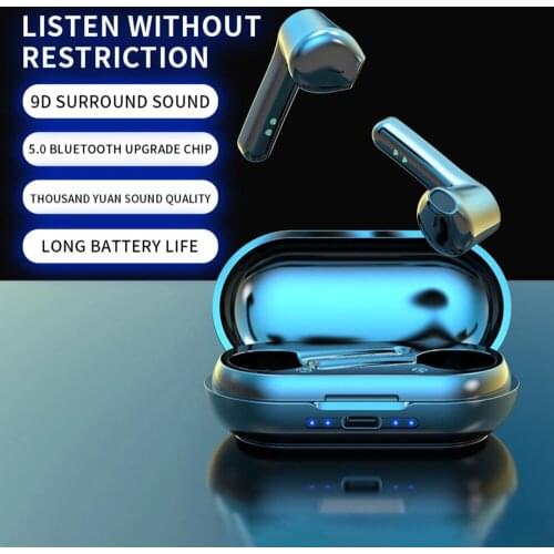 UPSLON Bluetooth 5.0 Wireless Earphone With Microphone Touch Control Stereo Headphones Sports Waterproof Earbuds Bluetooth