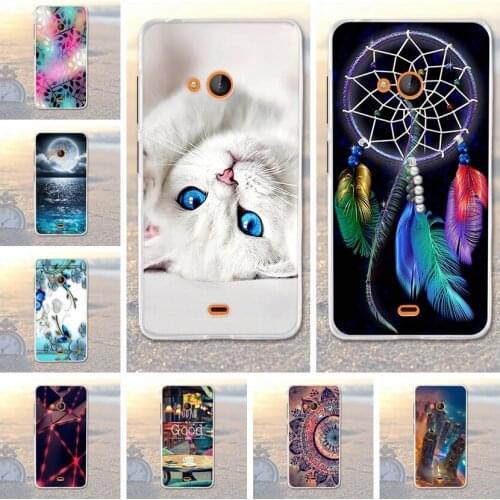 For Nokia Microsoft Lumia 540 Case Back Cover for nokia Microsoft Lumia 540 Phone Cases Soft Silicone Skin Cover for Nokia 540