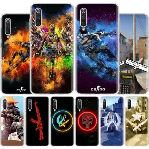 CS GO Gun Game Cover Phone Case For Xiaomi Redmi Note 10 9 9S 8T 8 7 6 5 9A 6A 7A 8A 9C K20 S2 Pro Luxury Soft Coque