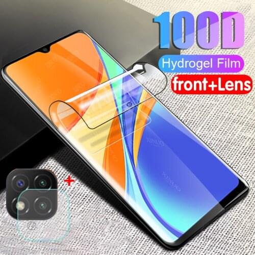 For redmi9C hydrogel film for xiaomi redmi 9C camera screen protector for redmi 9C 9 C c9 on redmi9 C xaomi redme 9C glass film