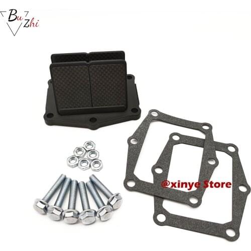 Carbon Fiber Motorcycle Reed Valve V305A FOR Honda CR250R with box