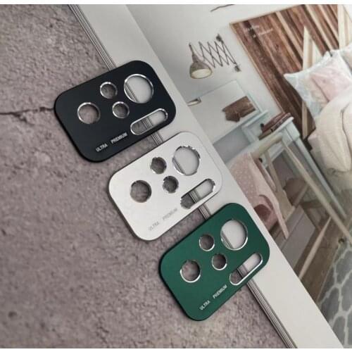 1 PC Camera Metal Ring Glass For Redmi Note 10 Anti Scratch Shockproof Camera Screen Protector Lens Cover For Redmi Note 10