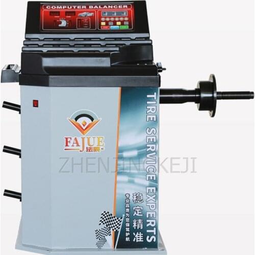Fully Automatic Tires Balancer 220V Small And Medium Sedan Car Balance Machine High Precision Mute Tires Balance Equipment 250W