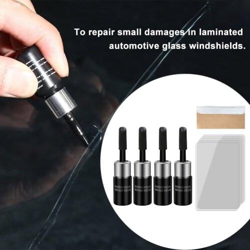 Crack Repairing Professional Automotive DIY Restore Tool Glass Corrector Easy Apply Glue Quick Car Windshield Repair Kit Fluid