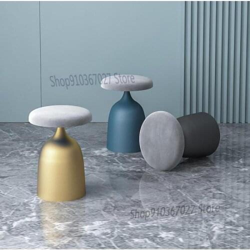Nordic Net Red Dressing Table Stool Simple Makeup Stool Light Luxury Bedroom Dressing Stool Manicure Small Round Stool