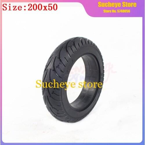 High quality 200x50 8X2T Solid tyre 8 inch tire fit Electric Self Balancing Hoverboard Scooter 200*50 solid wheel tires