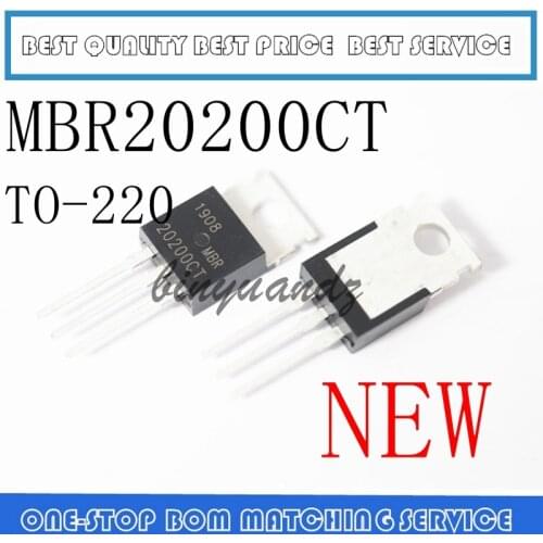 10PCS/LOT MBR20200CT MBR 20200CT TO-220 NEW