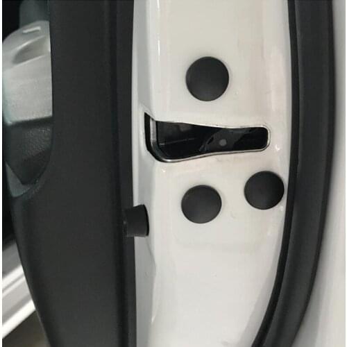 12Pcs Universal Car Door Lock Screw Protector Sticker Cover for Jaguar XF XJ XK S-TYPE X-TYPE XJ8 for Chrysler Aspen Pacifica PT