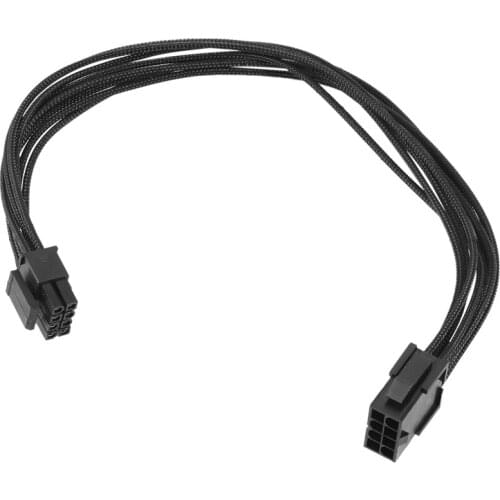 30CM Motherboard ATX CPU 8 Pin Male to Female Nylon Sleeved Power Supply Extension Cable for PC Computer Accessories