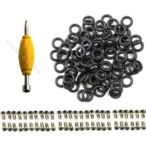 50pcs/lot GI Joe Cobra Action Force O-RINGS Waist Bands + 50 pcs screws with spanner tool for 3.75'' GI JOE action figure parts