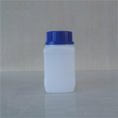 5 x 250ml White plastic Bottle Reagent Bottle Sample Vials Plastic Lid Blue Screw Cap Screw On Cover