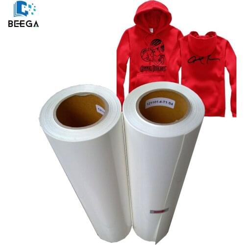 White Color One Roll PU Quality Heat Trasnfer Paper Vinyl