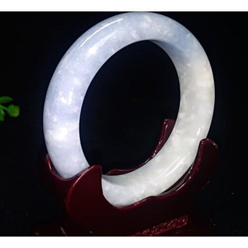 Natural Jade Bangle Hand Carved Lady Charm Jewelry Fashion Accessories For Men Women Bracelet Gemstone Bangles 56-64mm