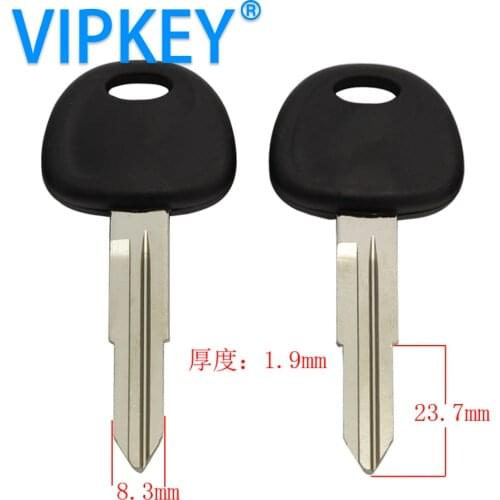 C106 Plastic right blank key for Hyundai