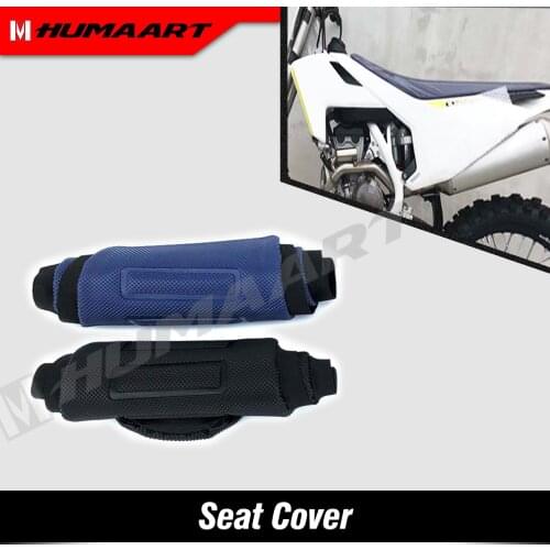 HUMAART Motorcycle Seat Cover Anti-Slip for FC TC TX FX 125 250 300 350 450 2016 2017 2018, Blue Black