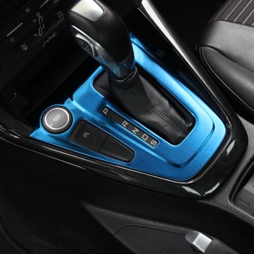 For Ford Focus 2015-2018 stainless steel interior trim sequins dashboard trim Car-styling car covers