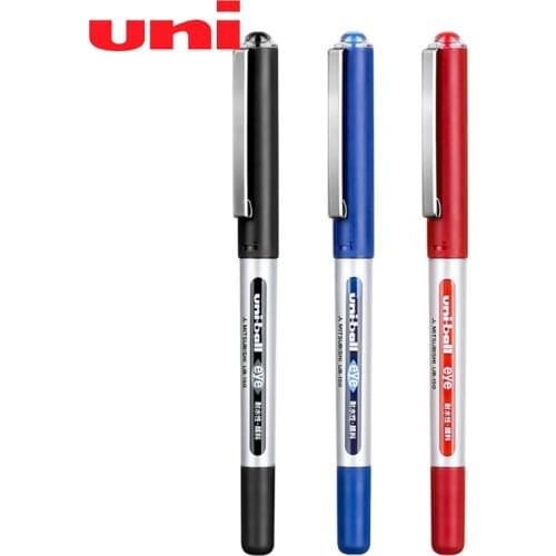 10PCS UNI Gel Pen UB-150 Straight Liquid Roller Ball Pen Straight Line 0.5MM Business Office Signature Pen Student Stationery