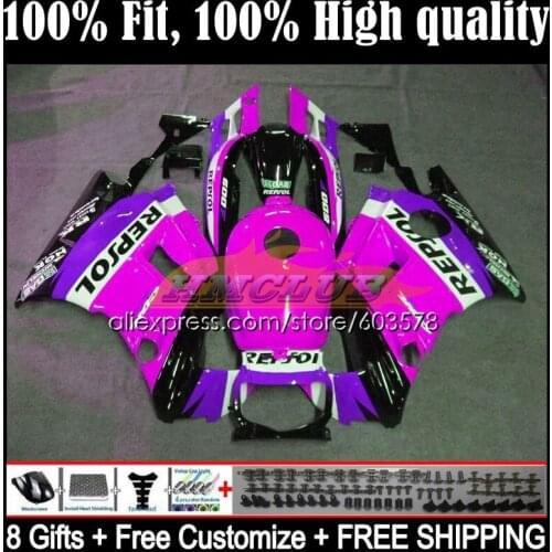 Injection Body For HONDA CBR 600F3 CBR600FS 1995 1996 11CL.163 CBR600 F3 CBR 600 CC FS F3 CBR600F3 95 96 OEM Fairing repsol rose