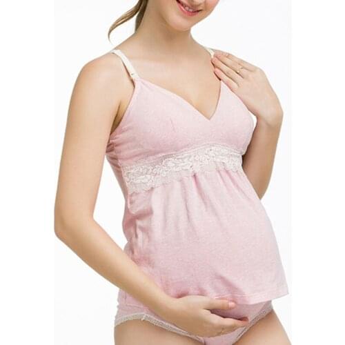 Lace Pregnant Maternity T Shirts Shorts Pregnancy Clothes For Women Clothing Cotton Vestidos Summer