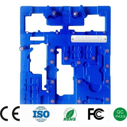 Mainboard Fixture Stencil Reballing For Iphone X/XS/XS MAX CPU A11 A12 Multi-purpose Compound Fixed Clamp Fixture