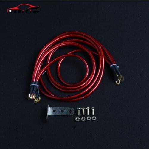 Car Modification Ground Wire Battery Negative Ground Wire Car Circuit System Modification 2 PCS 100CM 2 PCS 80CM 1 PCS 600CM