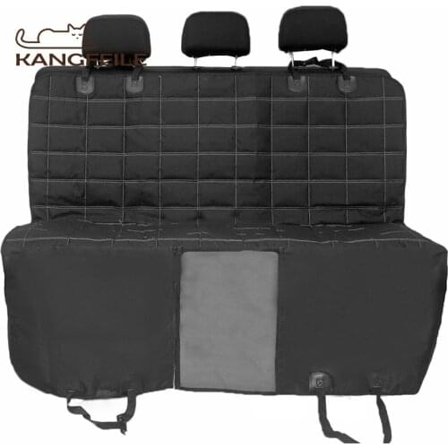 KANGFEILE Dog Carriers Waterproof Rear Back Pet Dog Car Seat Cover Mats Hammock Protector with Safety Belt Transportin Perro