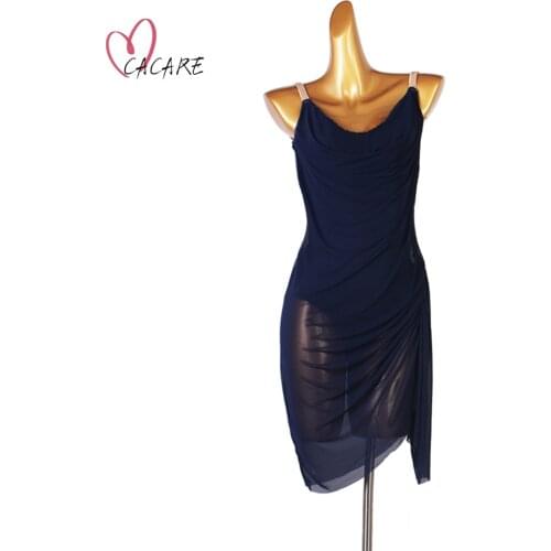 Sexy Latin Dance Dress Women See Through Dance Competition Dancing Dresses Fringe Girls Salsa Customize D1095 Backless CACARE