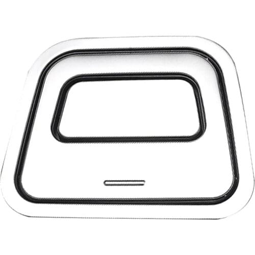 Fit for Volvo XC60 2018 2019 Stainless Steel Interior Car Interior Backup Tire Cover Trim 3PCS Car Styling Accessories