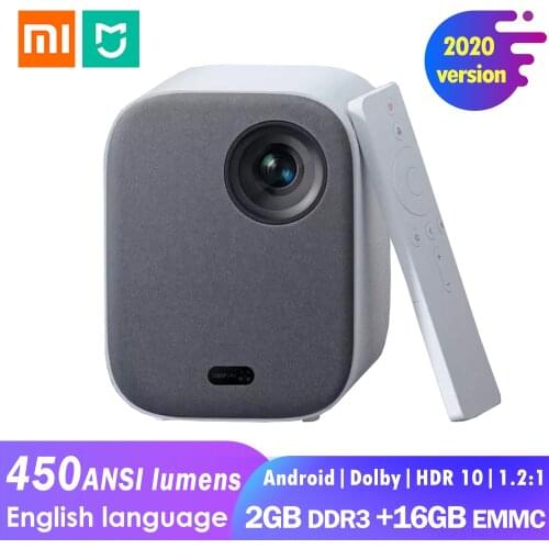 Xiaomi Mijia Projector Youth Edition 2 Full HD 1080P 450 ANSI lumens Mini side projection Android Wifi Home Theater Beamer TV
