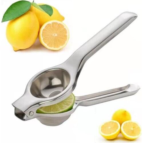 Manual Orange Juicer Squeezer Fruit Lemon Juice Food Processors Press Aluminum Alloy Hand Pressure Kitchen Tools Mini Clip Home