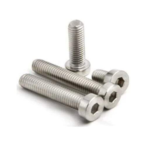 M16 Allen Socket Screw Thin Cylindrical head Bolt Allen Screws DIN7984 Stainless Steel Length 20mm-60mm