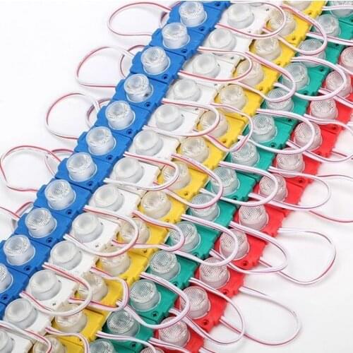 DC12V high power Waterproof LED Module with injection len 1LED, white, warm white 1.5W for Double-sided Lightbox high brightness