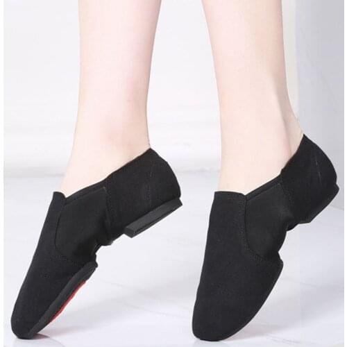 Dance Sneakers Women Red Dance Shoes Gilrs Adult Professional Black Canvas Ballet /Ballroom/Latin Shoes Woman Latino Dance