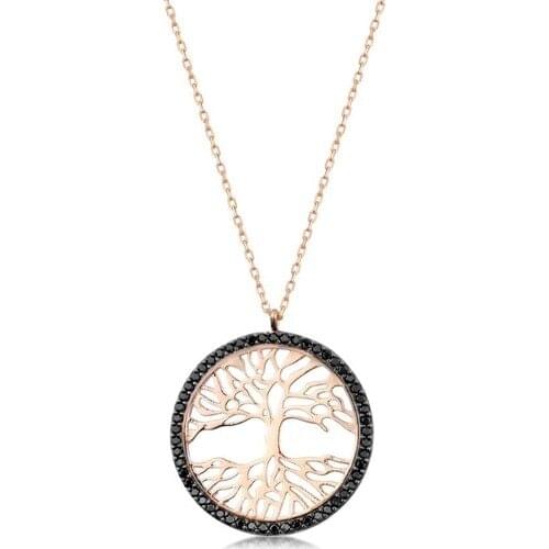 Mai Silver Women 925 Silver Tree of Life Pendant