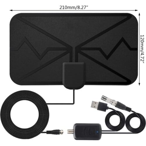 3600Miles 4K Digital Antenna Broadcast TV Indoor Amplifier Signal Booster DVB-T2 R9JB