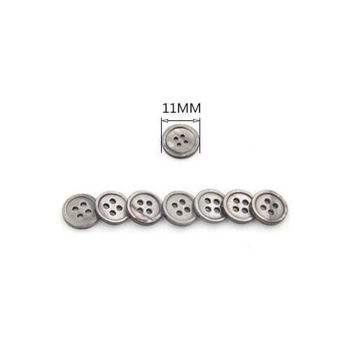 5pcs/lot Gray black shell button shell button shirt button suit buckle button buttonigan 10mm 11mm 12.5mm 18mm 20mm 22.5mm