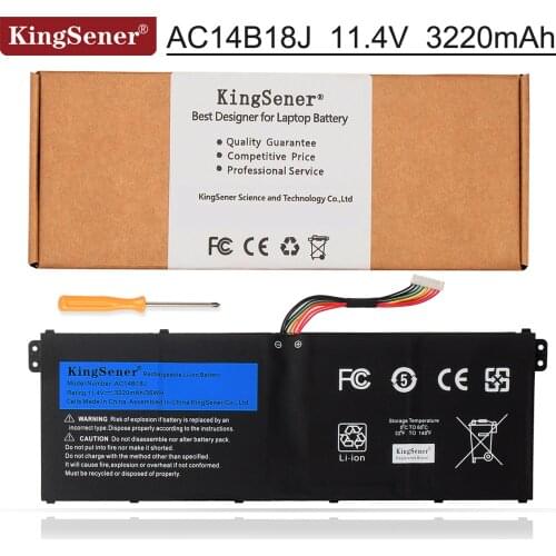 KingSener AC14B18J AC14B13J Laptop Battery for Acer Aspire ES1-511 ES1-512 V3-111P CB3-531 311 TravelMate B115 B116 MS2394